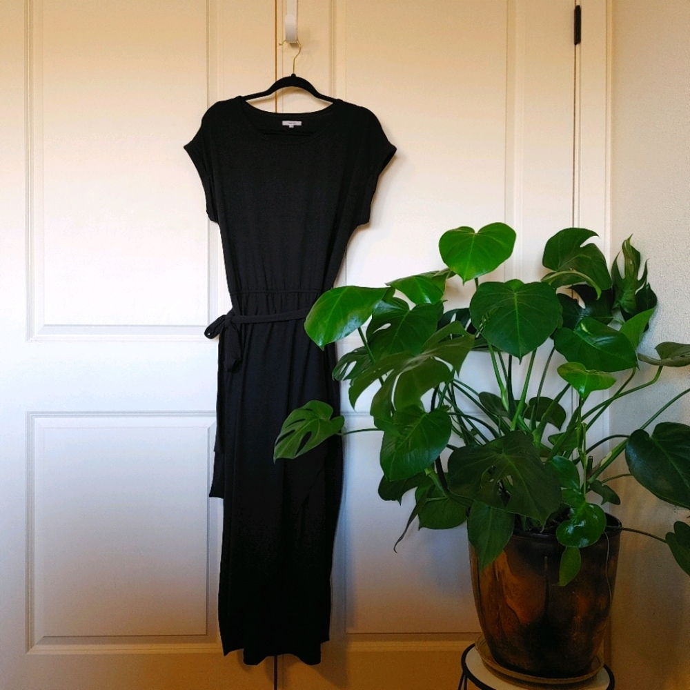Black Midi dress